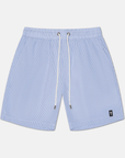 CROSS STRIPED SWIM SHORTS - Revelation Apparel