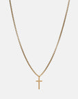 Cross Box Chain Necklace - Revelation Apparel