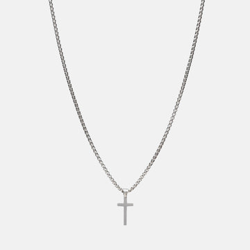 CROSS BOX CHAIN NECKLACE