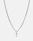 Cross Box Chain Necklace - Revelation Apparel