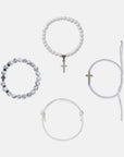 Cross Bracelet 4 - pack - Revelation Apparel