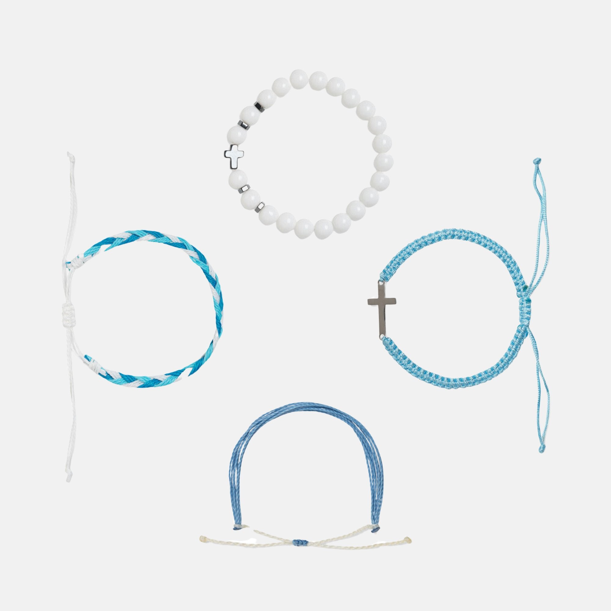 Cross Bracelet 4 - pack - Revelation Apparel