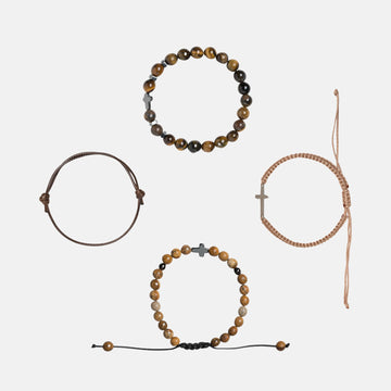 CROSS BRACELET 4-PACK