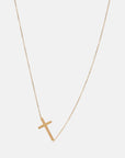 Cross Cable Chain Necklace - Revelation Apparel