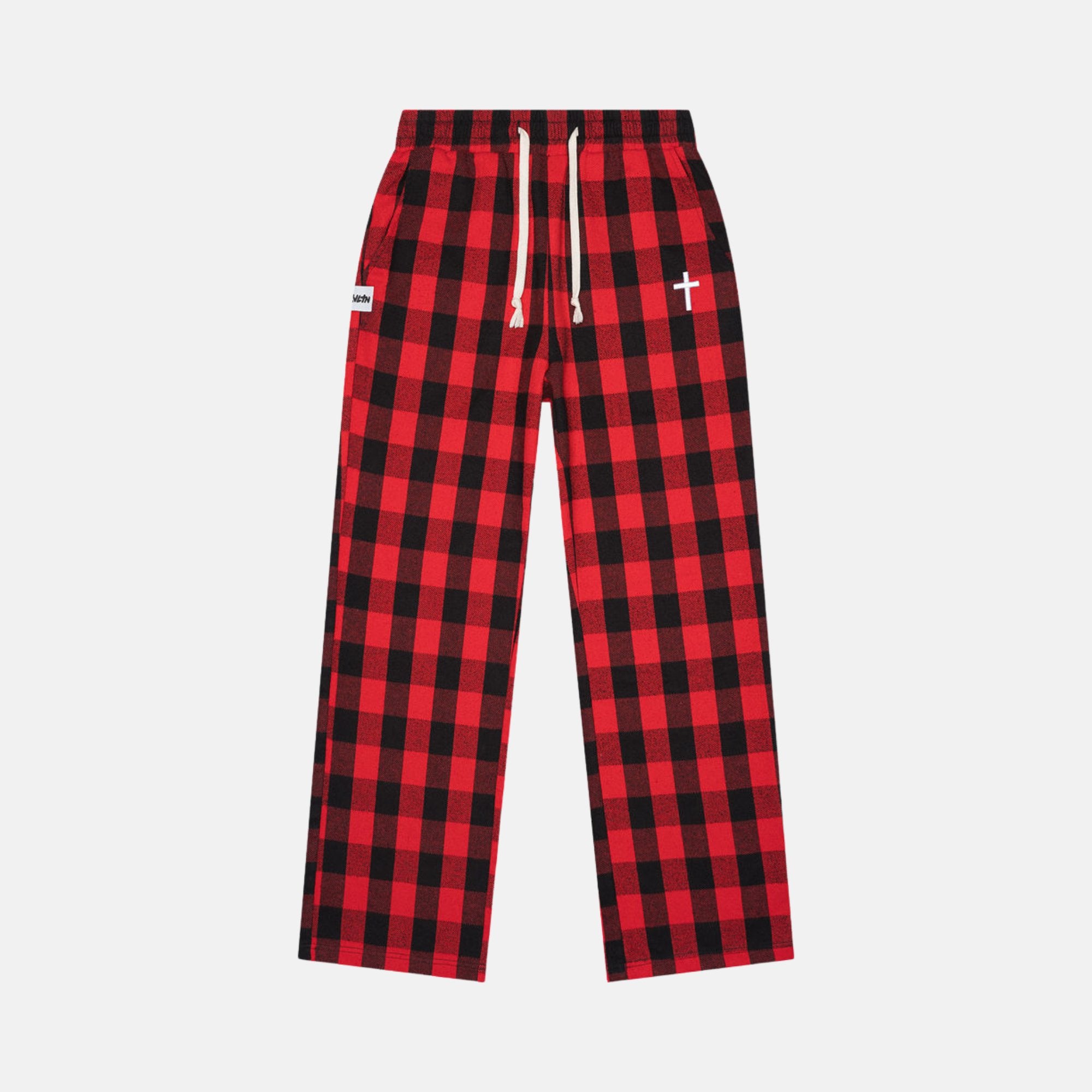 Cross Flannel Sweatpants - Revelation Apparel