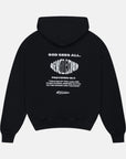 Proverbs 15:3 “GOD SEES ALL” Acid Wash Hoodie - Revelation Apparel