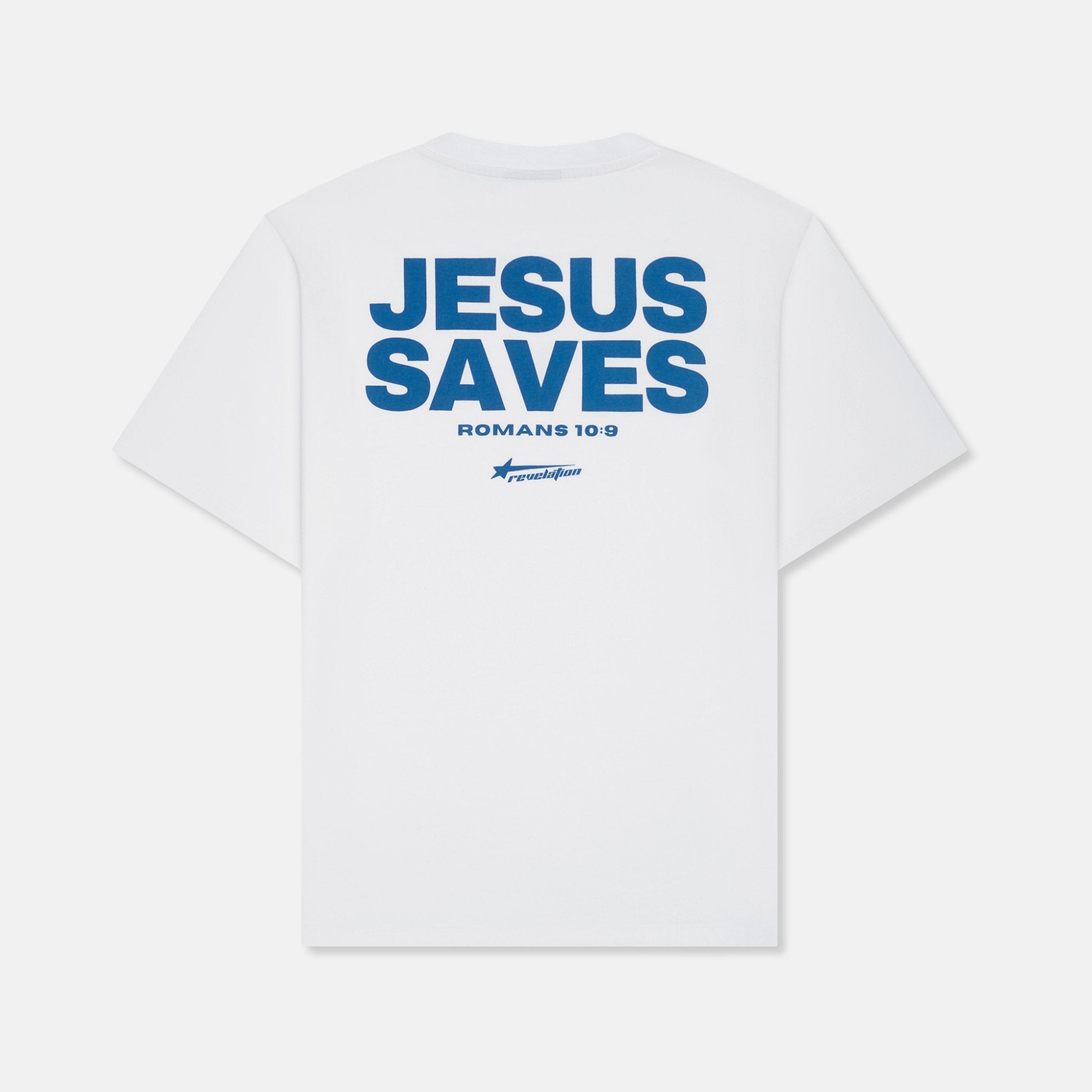 Romans 10:9 JESUS SAVES Tee - Revelation Apparel