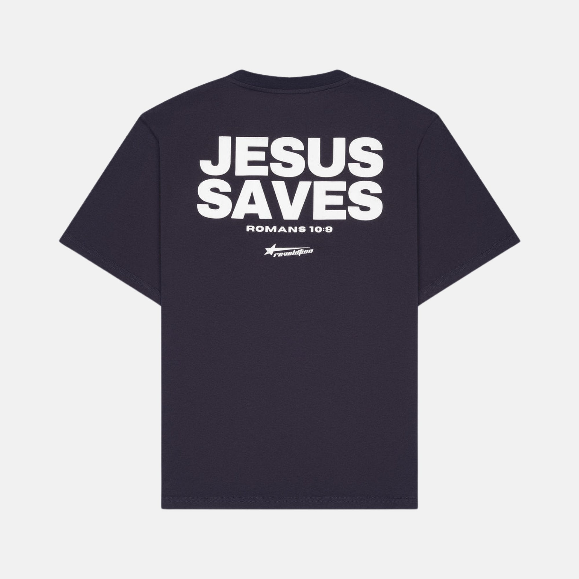 Romans 10:9 JESUS SAVES Tee - Revelation Apparel